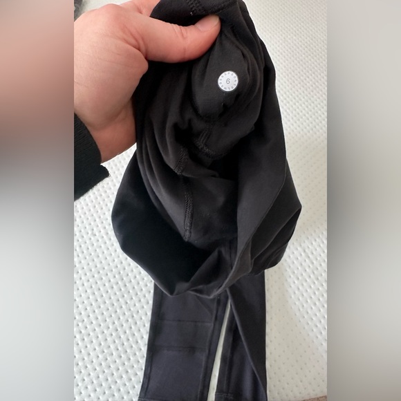 Lululemon Wunder Under Tech Mesh Black Leggings - Picture 5 of 5